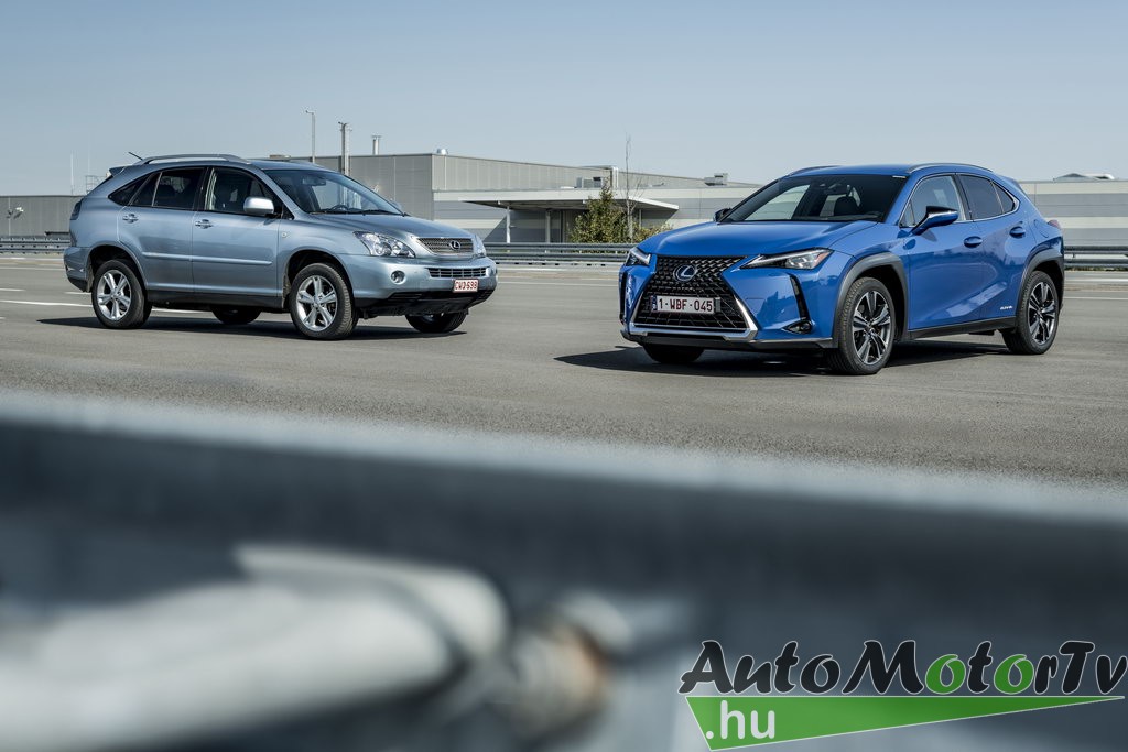 Lexus RX 400h vs. Lexus UX 250h: öntöltő hibrid 15 év alatt sokat fejlődött