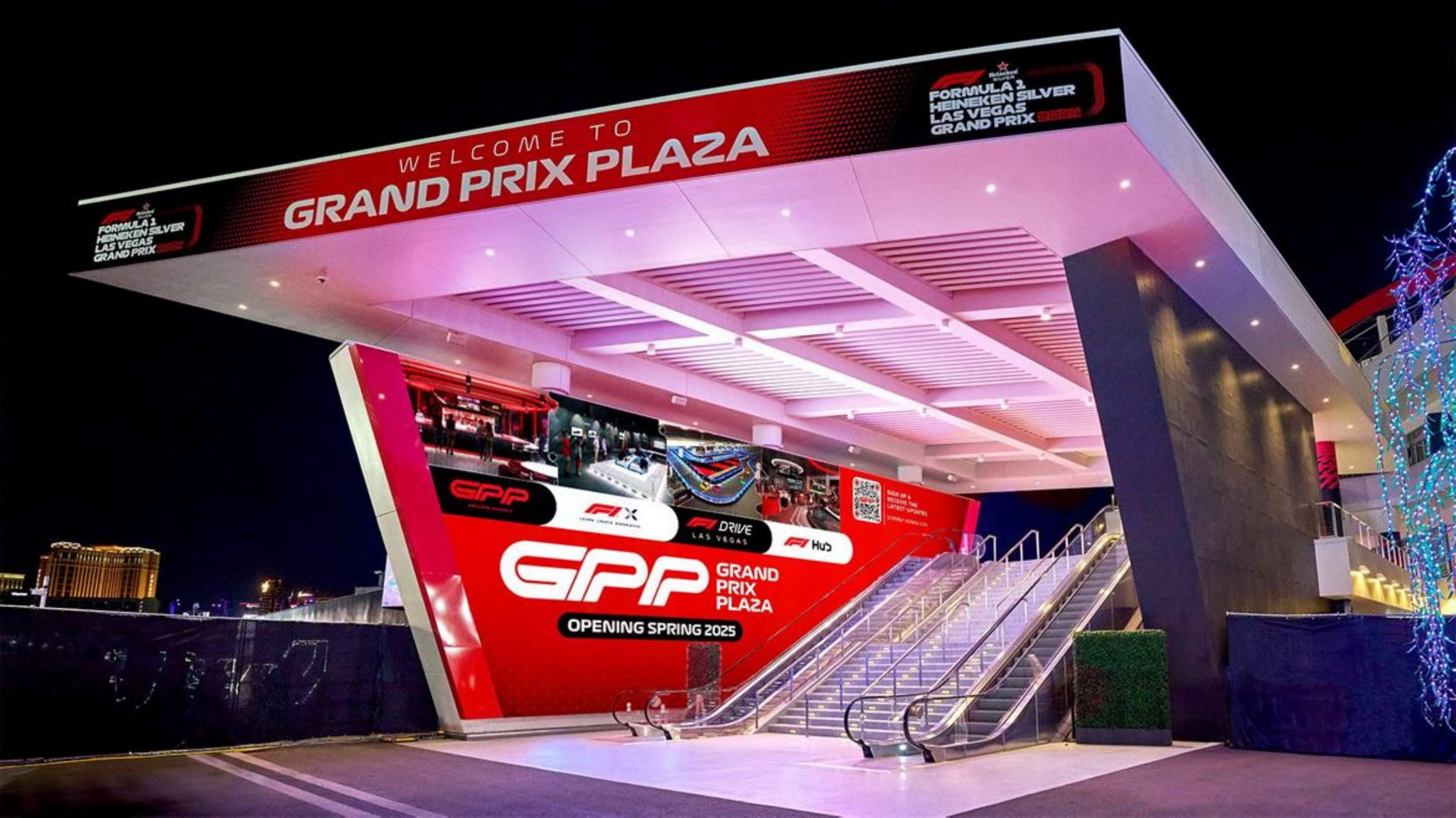 North America’s largest immersive F1 fan experience debuts at Las Vegas’ Grand Prix Plaza march 29