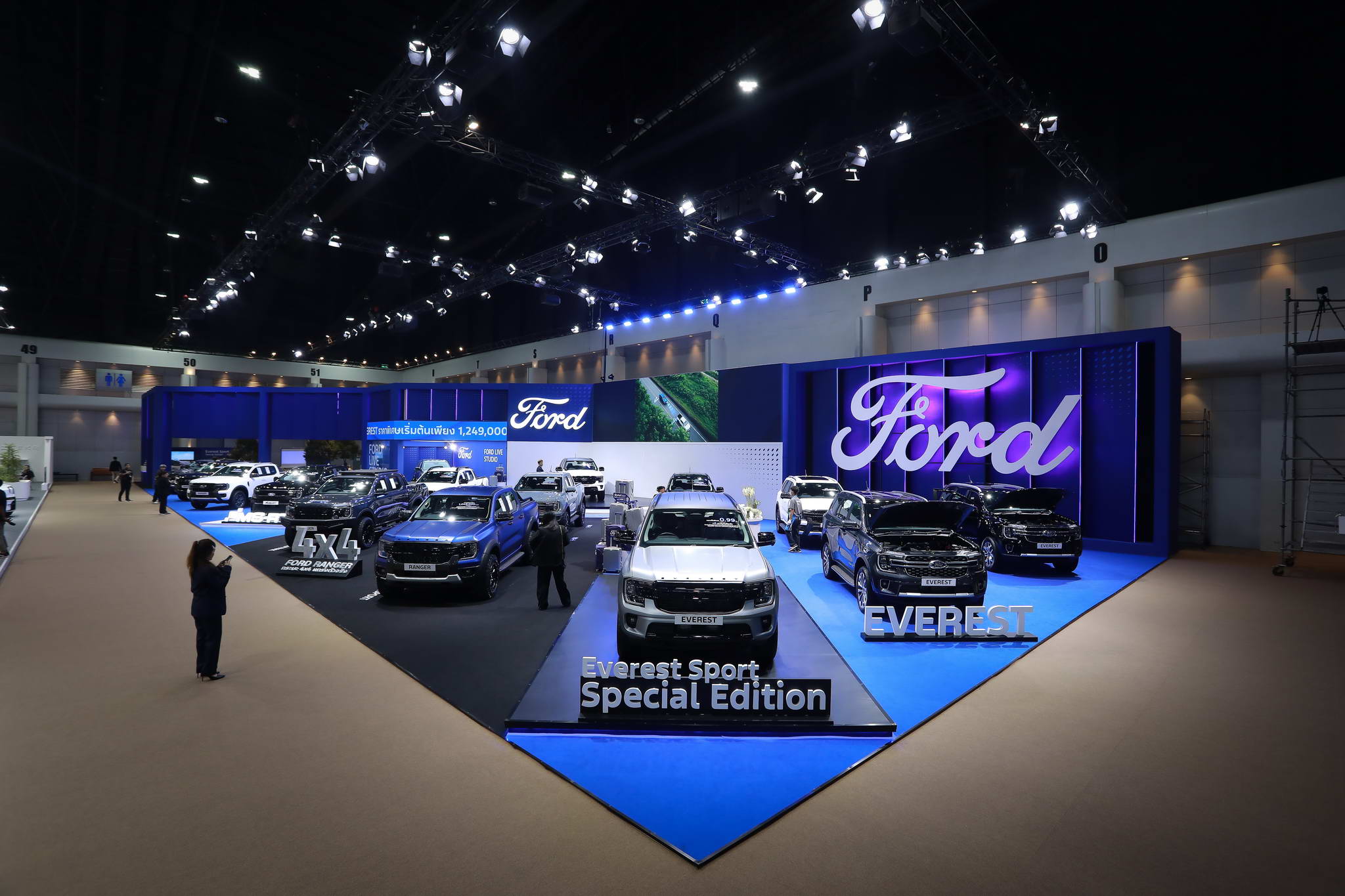 Ford Unveils Everest Sport Special Edition for the First Time, Offering Exclusive Deals and Live Studio Experience at Motor Show