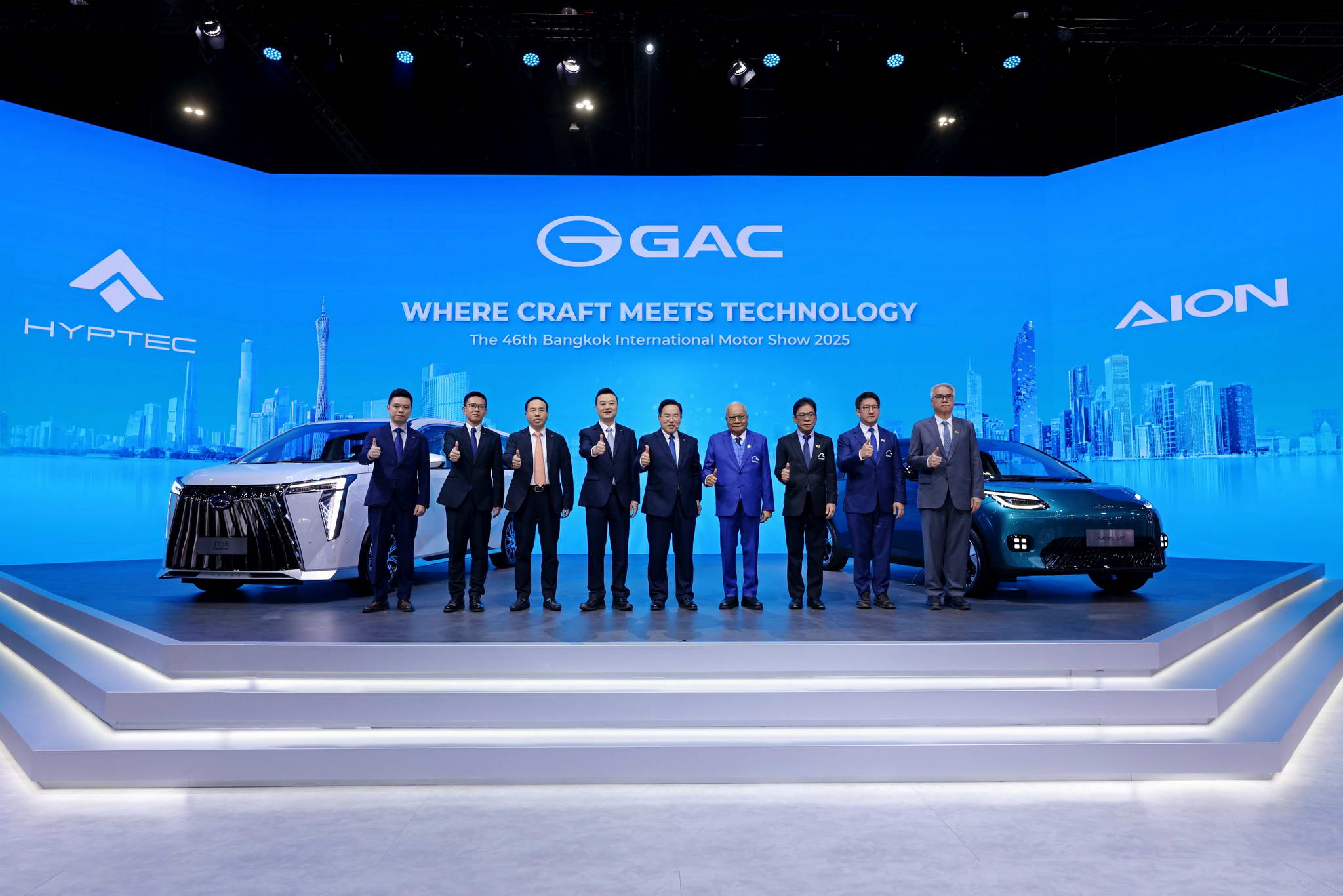 GAC Unveils AION UT and M8 PHEV for the First Time in Thailand, ONE GAC Policy Announcement at Motor Show 2025